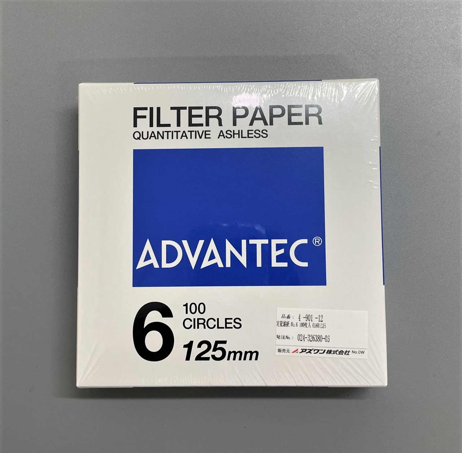 Quantitative Filter Paper Giấy lọc No. 6 1601125